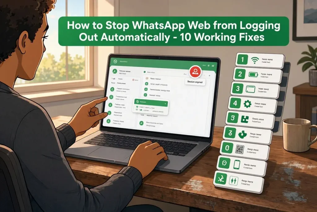 How to Stop WhatsApp Web from Logging Out Automatically